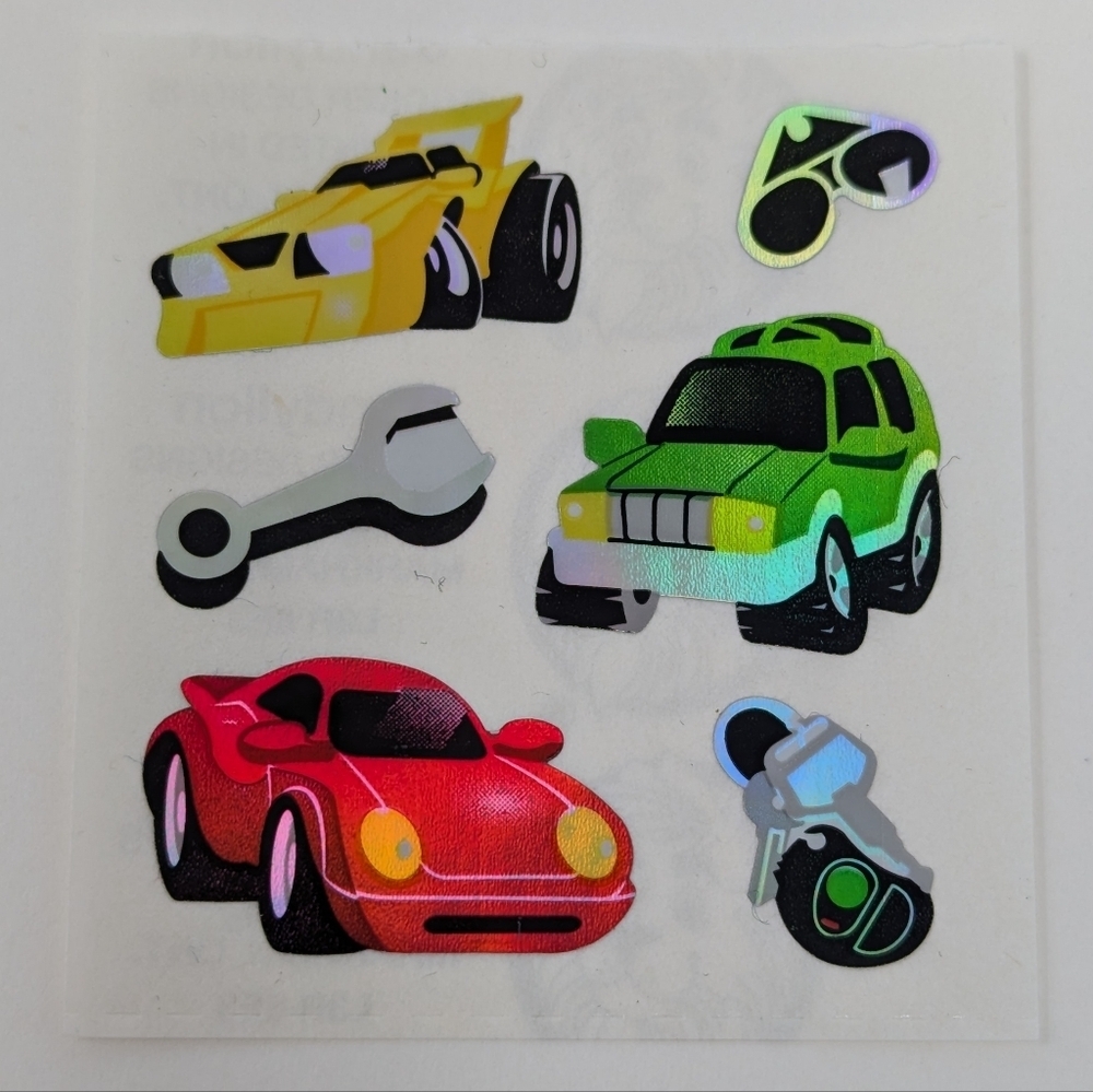 Sandylion Stickers Vintage Cars Vehicles Scrapbooking